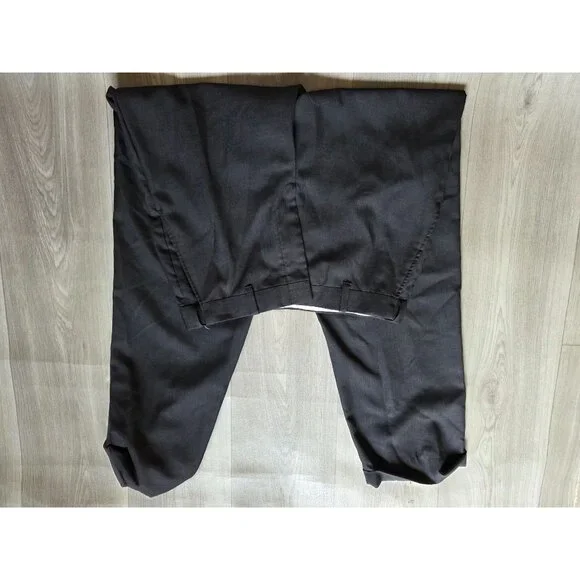 L.L. Bean Mens Gray Wool Comfort Waist Pants 33W - Picture 7 of 8